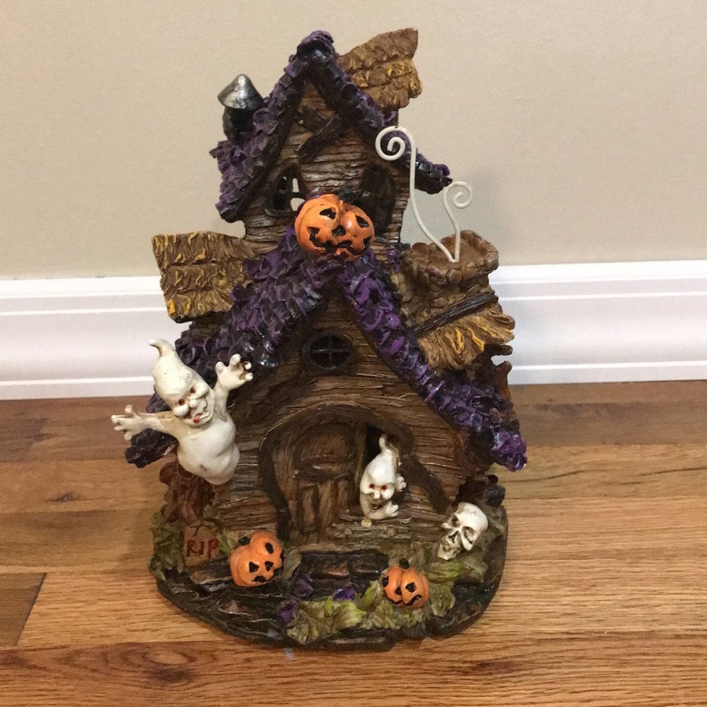 Vintage Halloween house